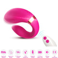 ARMONY - VIBRATORE A MEZZALUNA PER COPPIA TELECOMANDO FUCSIA – Vibratore per coppie UD