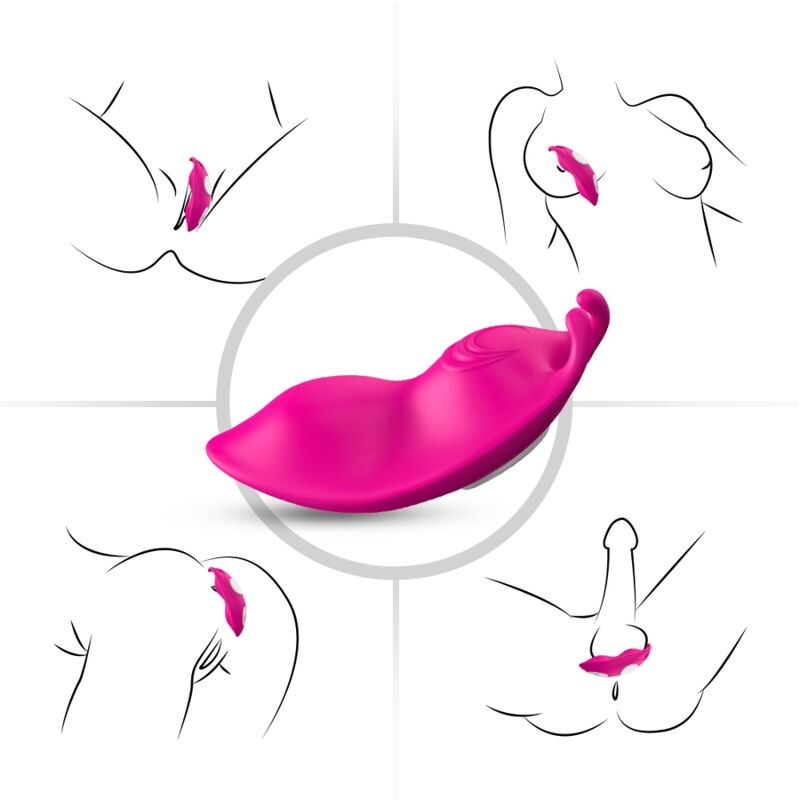 ARMONY - MUTANDINA INDOSSABILE HONEYBEE VIBRATORE G-SPOT FUCSIA - APP GRATUITA – Per il clitoride – foto 2