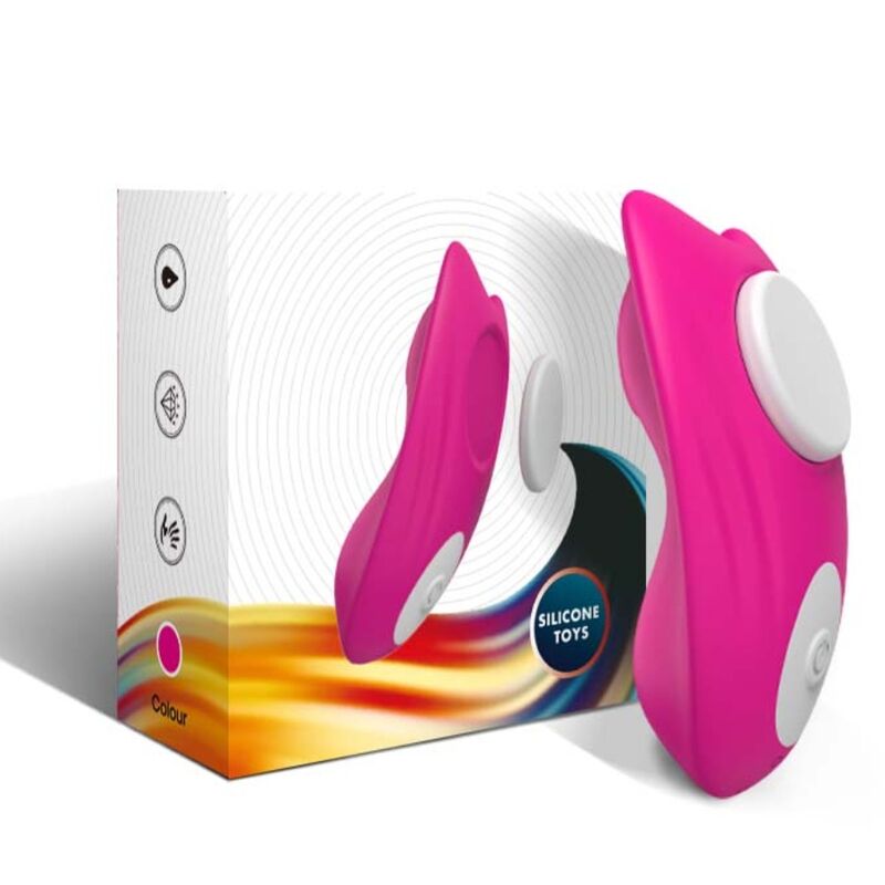ARMONY - MUTANDINA INDOSSABILE CON VIBRATORE TELECOMANDO BUTTERFLY ROSA – Per il clitoride – foto 5