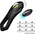 ARMONY - TELECOMANDO VIBRATORE ROADSTER DOPPIO ANELLO NERO – Cockring con vibrazione