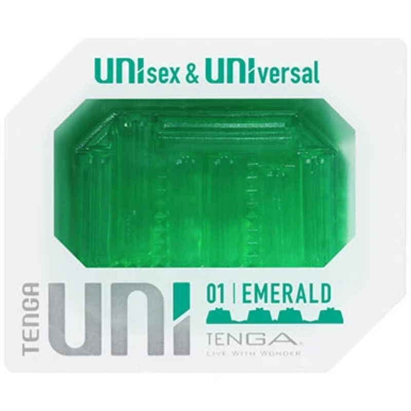 TENGA - DITALE MASTURBATORE UNI EMERALD – Vari masturbatori – foto 3