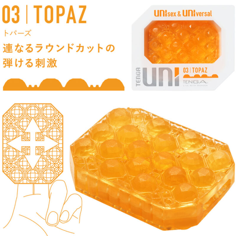 TENGA - CONFEZIONE DITALE MASTURBATORE UNI VARIETY 4 UNIT – Vari masturbatori – foto 4