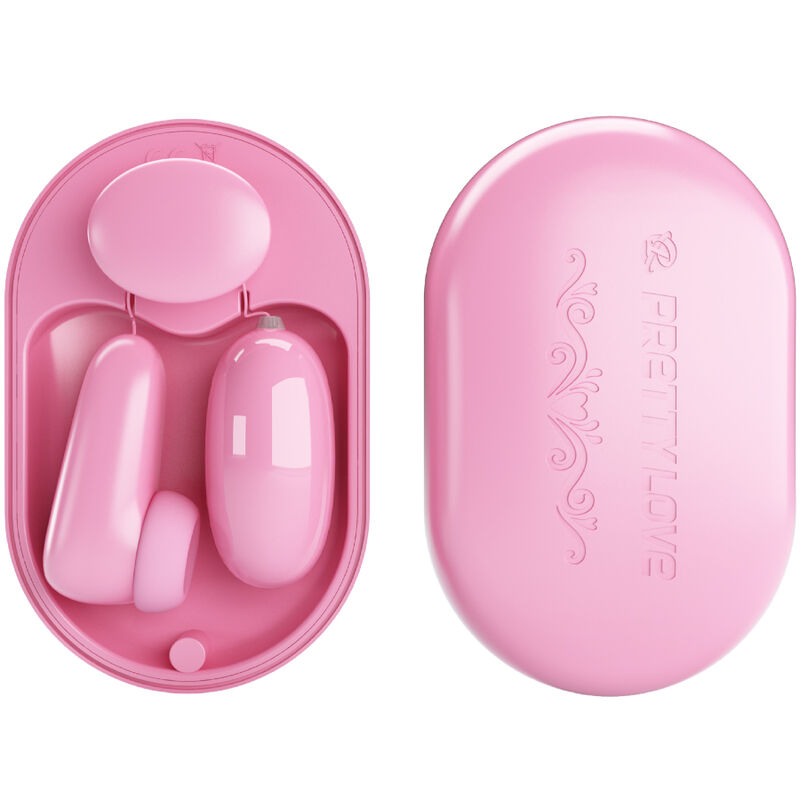PRETTY LOVE - PROIETTILE VIBRANTE MAGIC BOX E STIMOLATORE ROSA – Proiettili vibranti – foto 2