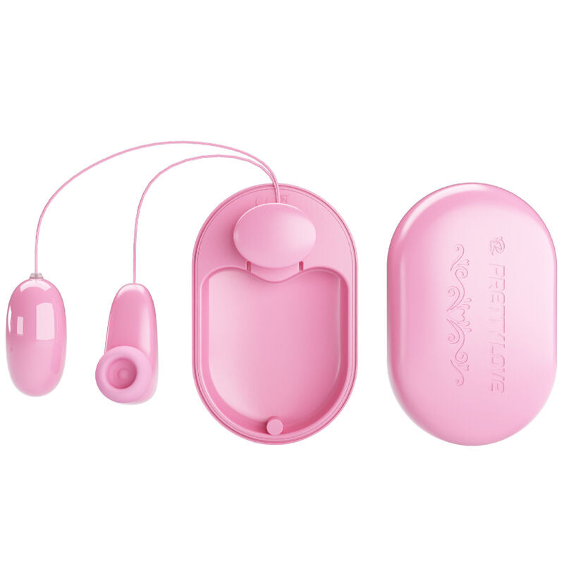 PRETTY LOVE - PROIETTILE VIBRANTE MAGIC BOX E STIMOLATORE ROSA – Proiettili vibranti