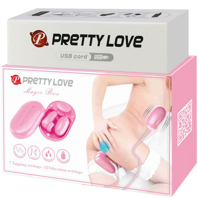 PRETTY LOVE - PROIETTILE VIBRANTE MAGIC BOX E STIMOLATORE ROSA – Proiettili vibranti – foto 8