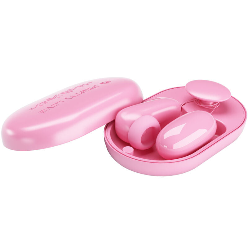 PRETTY LOVE - PROIETTILE VIBRANTE MAGIC BOX E STIMOLATORE ROSA – Proiettili vibranti – foto 4