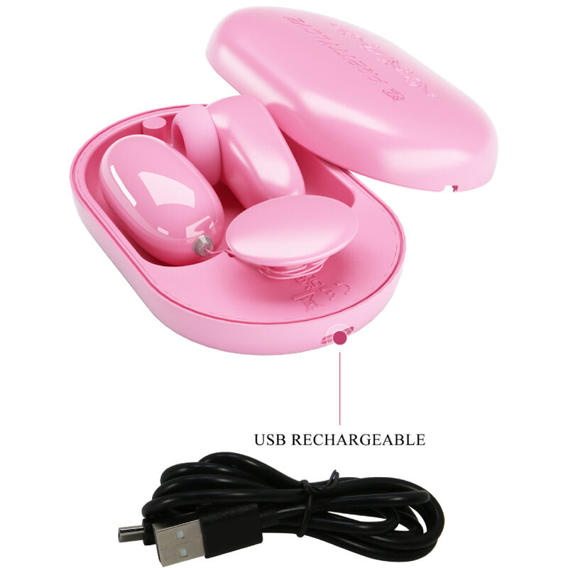 PRETTY LOVE - PROIETTILE VIBRANTE MAGIC BOX E STIMOLATORE ROSA – Proiettili vibranti – foto 6