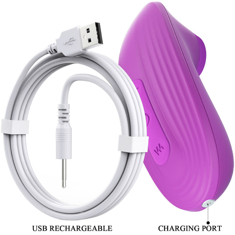 ROMANCE - ADORA MINI VIOLET CLITORIS SUCKER – Stimolatore dell'aria nessuna vibrazione – foto 5