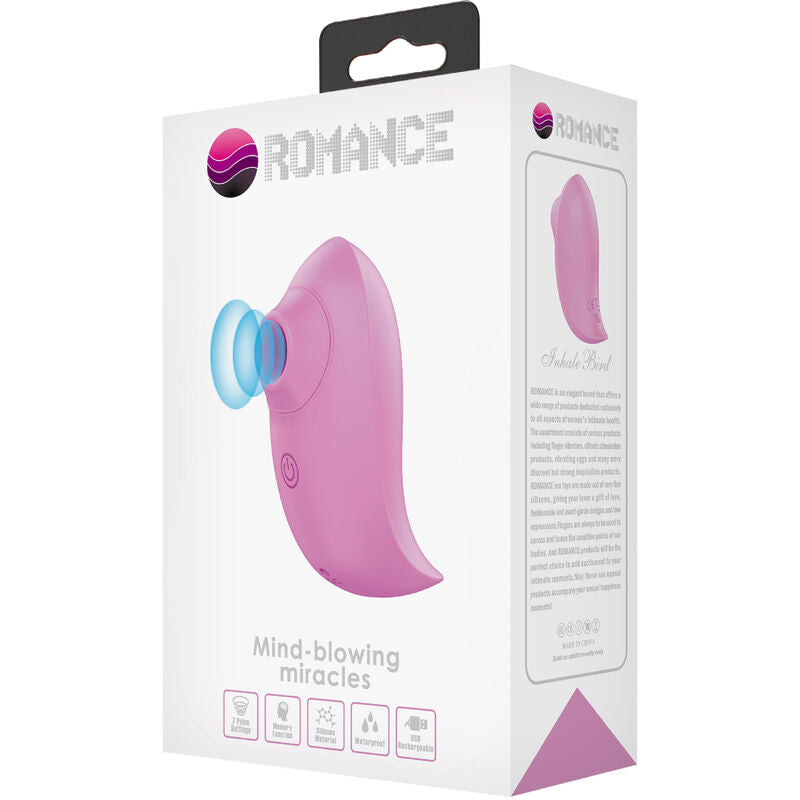 ROMANCE - INHALE BIRD MINI VENTOSA CON FUNZIONE DI MEMORIA – Stimolatore dell'aria nessuna vibrazione – foto 7