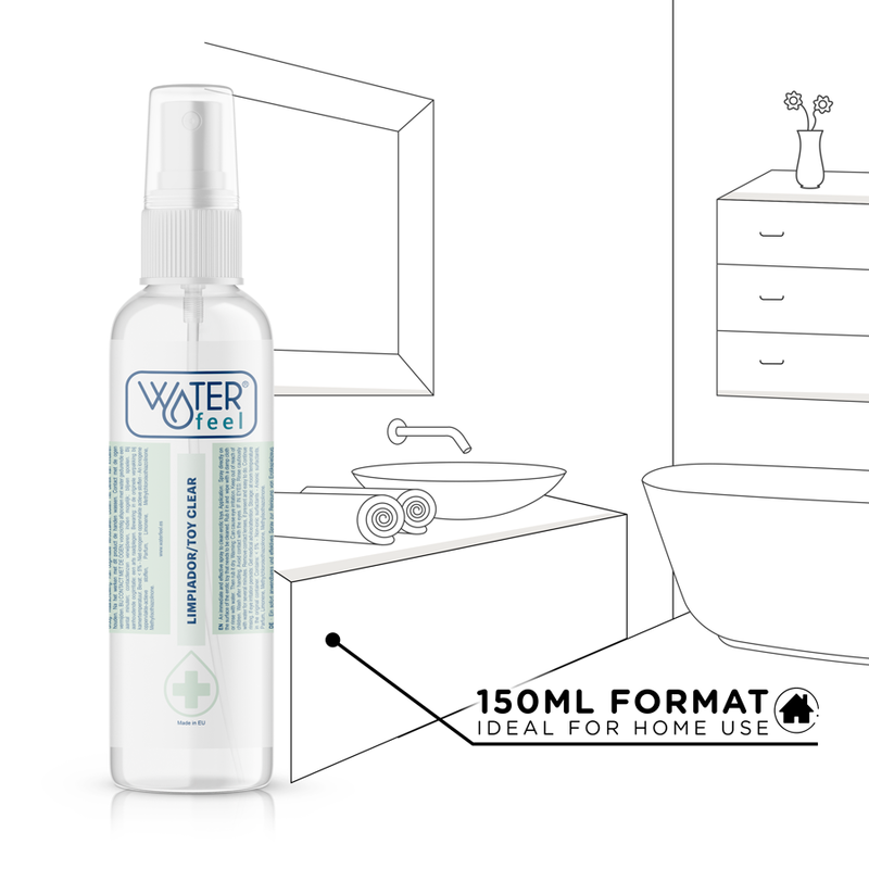 WATERFEEL - DETERGENTE PER GIOCATTOLI STERILE 150 ML – Giocattoli disinfettanti – foto 5