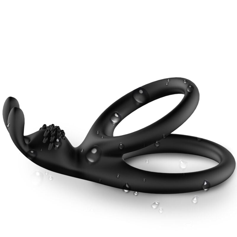 ARMONY - ANELLO TENSY DOUBLE CONIGLIO LUMINOSO – Cockring senza vibrazione – foto 2