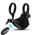 ARMONY - ANELLO VIBRATORE MANTA SCROTO TELECOMANDO NERO – Cockring con vibrazione