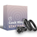 ARMONY - ANELLI CALAVERA SILICONE NERO – Cockring senza vibrazione