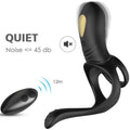 ARMONY - JOY JUMPER ANELLO VIBRATORE PER COPPIA E PLUG ANALE TELECOMANDO NERO – Cockring con vibrazione