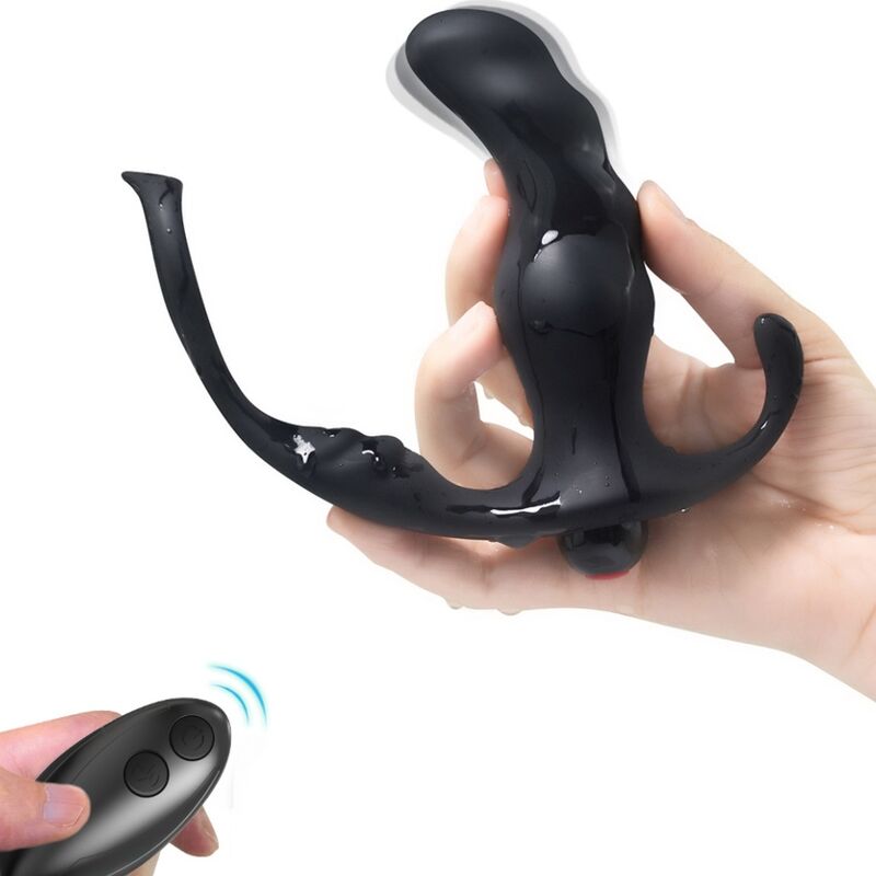 ARMONY - VIBRATORE ANALE PROSTATA KNIGHT E TELECOMANDO ANELLO NERO – Vibratori anali