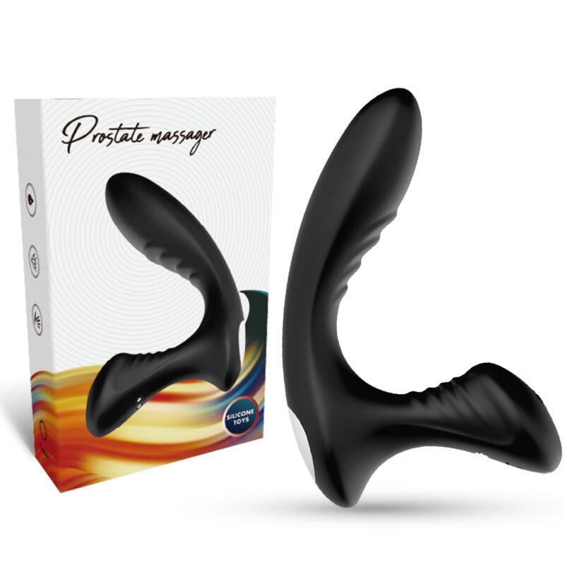 ARMONY - VIBRATORE STORM PROSTATA ANALE E TELECOMANDO PLUG NERO – Vibratori anali – foto 4