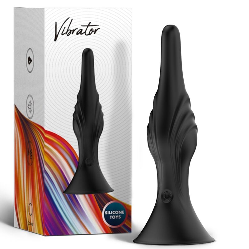 ARMONY - VIBRATORE E PLUG ANALE TELECOMANDO NERO – Tappi anali – foto 4