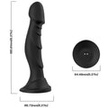 ARMONY - VIBRATORE DILDO E TELECOMANDO PLUG ANALE NERO – Dildo anali