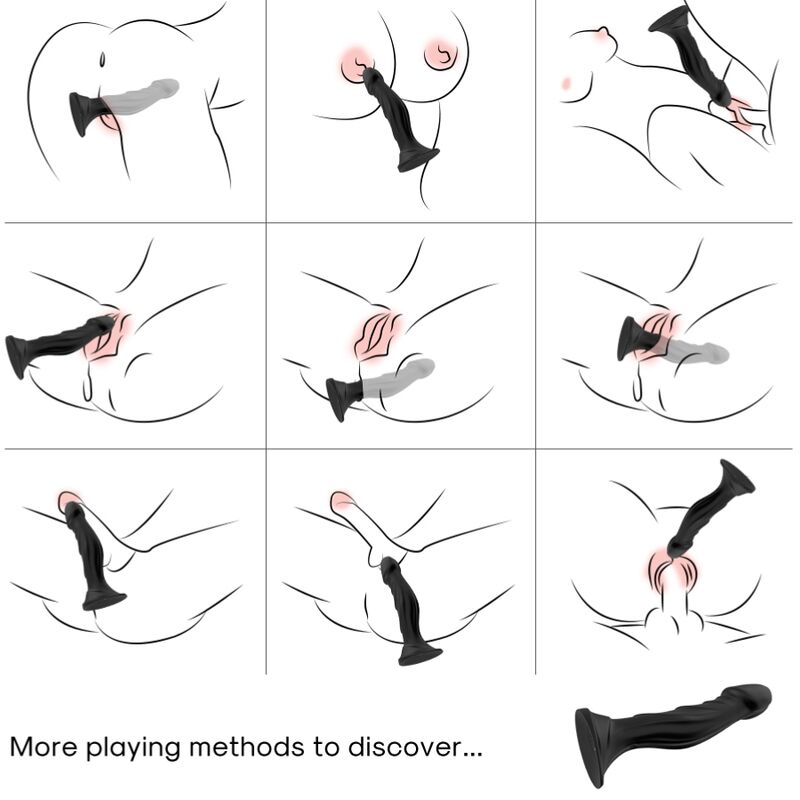 ARMONY - VIBRATORE DILDO E TELECOMANDO PLUG ANALE NERO – Dildo anali – foto 2