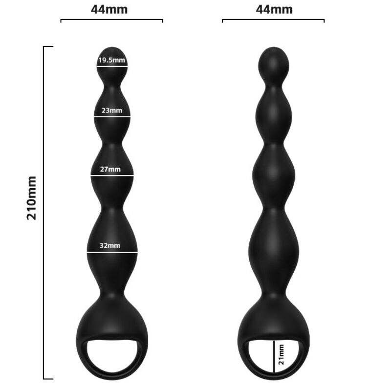 ARMONY - PLUG ANALE VIBRATORE FINGER NERO – Tappi anali – foto 3