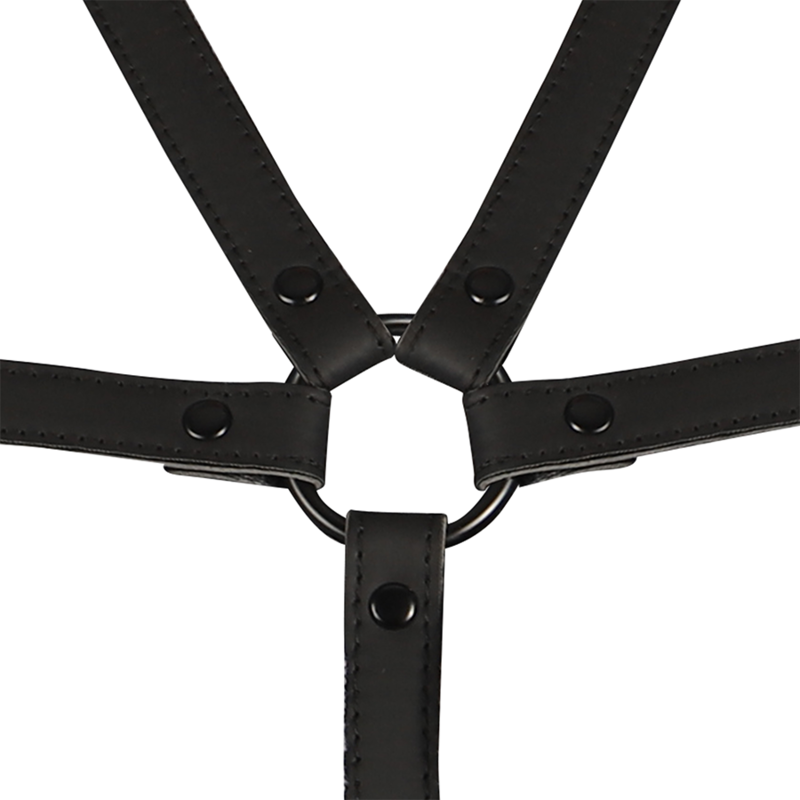 FETISH SUBMISSIVE BONDAGE - IMBRACATURA REGOLABILE TORSO E BRACCIA – Cablaggi di fissaggio – foto 6