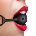 FETISH SUBMISSIVE BONDAGE - BALL GAG IN SILICONE TRASPIRANTE – Mascelle