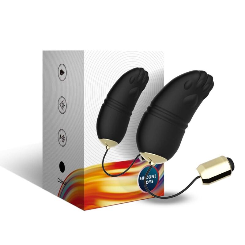 ARMONY - VIBRATORE KITTY EGG G-SPOT TELECOMANDO NERO – Uova vibranti – foto 3