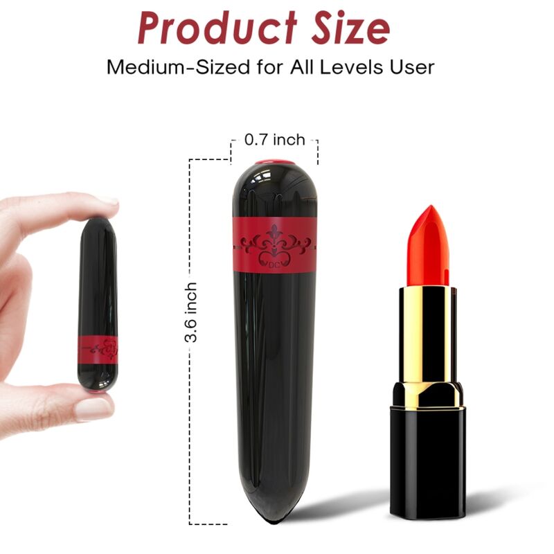 ARMONY - PROIETTILE VIBRATORE ROCKET NERO – Proiettili vibranti