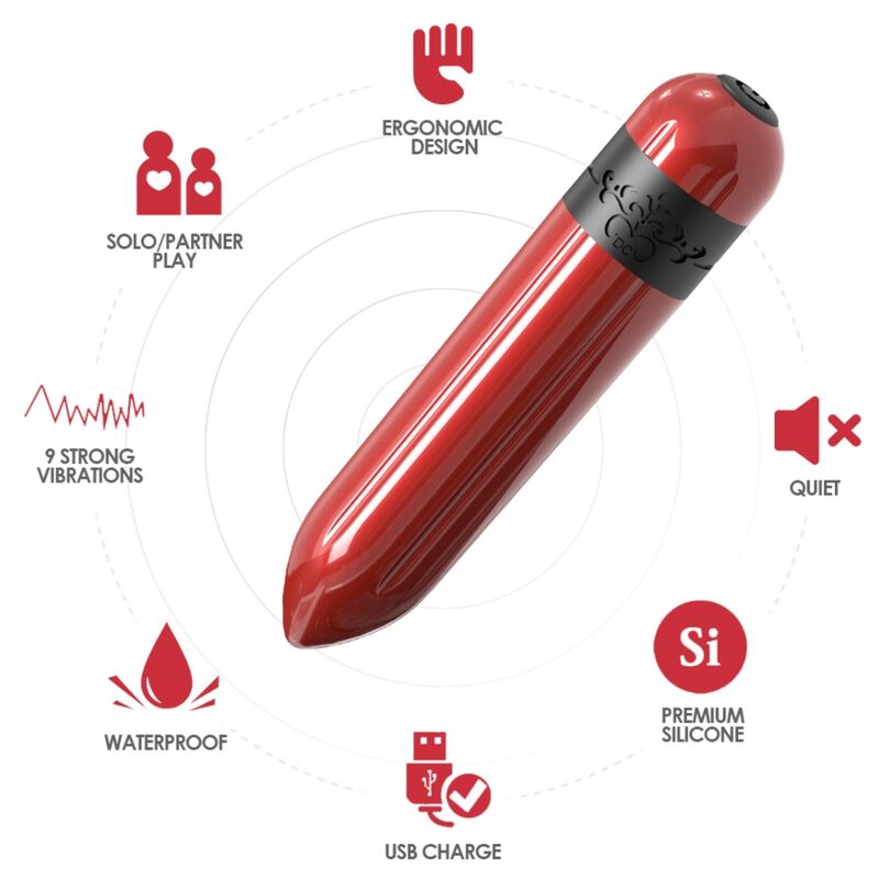 ARMONY - BULLET VIBRATORE ROCKET FUCSIA – Proiettili vibranti – foto 2