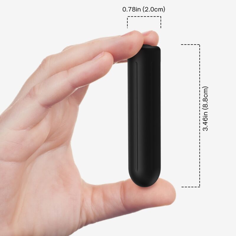 ARMONY - TESTATA VIBRATORE BULLET TELECOMANDO NERO 2 CM X 8.8 CM – Proiettili vibranti – foto 3