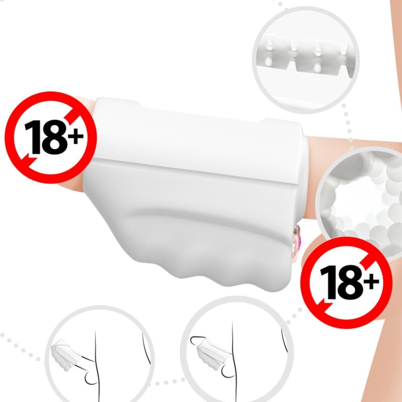 ARMONY - MASTURBATORE E VIBRATORE MAESTRO BIANCO – Masturbatore automatico – foto 4