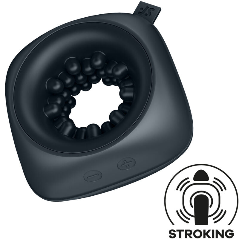 SATISFYER - RING STROKER MASTURBATORE & VIBRATORE – Cockring con vibrazione