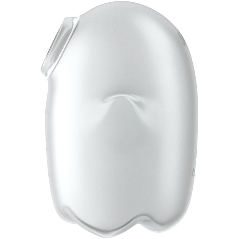 SATISFYER - GHOST AIR PULSE & VIBRATORE BIANCO – Stimolatore d'aria con vibrazione – foto 3