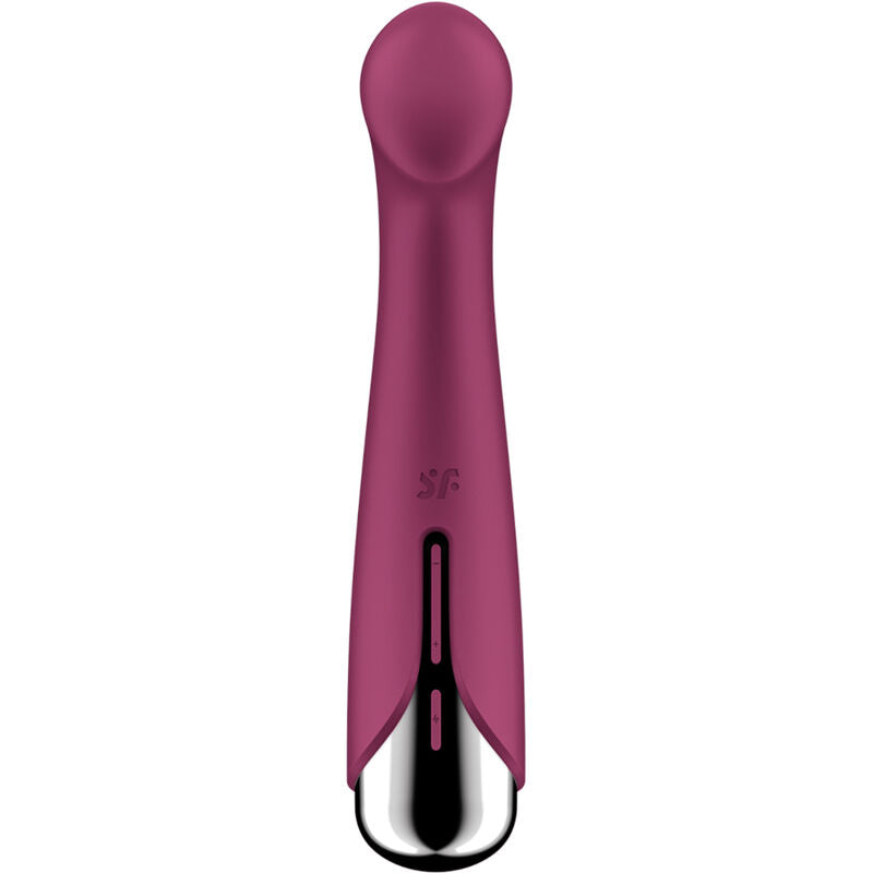 SATISFYER - SPINNING G-SPORT 1 VIBRATORE ROTATORE ROSSO – Vibratori a punto G – foto 2