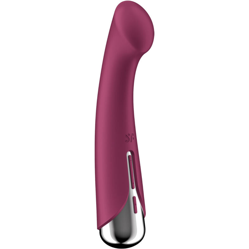 SATISFYER - SPINNING G-SPORT 1 VIBRATORE ROTATORE ROSSO – Vibratori a punto G – foto 3