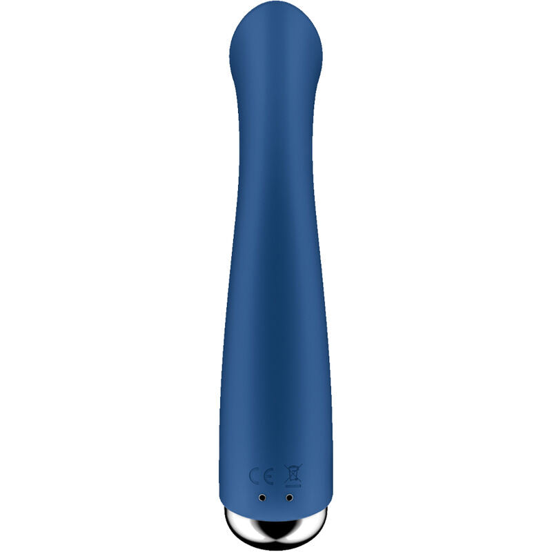 SATISFYER - SPINNING G-SPORT 1 VIBRATORE ROTATORE BLU – Vibratori a punto G – foto 4