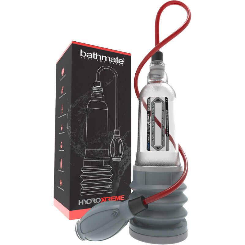 BATHMATE - HYDROXTREME 7 WIDE BOY TRANSPARENTE – Pompa per l'ingrandimento del pene