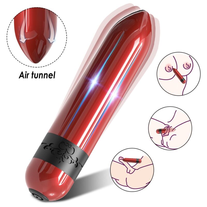 ARMONY - ROCKET VIBRATORE BULLET TELECOMANDO FUCSIA – Proiettili vibranti – foto 4