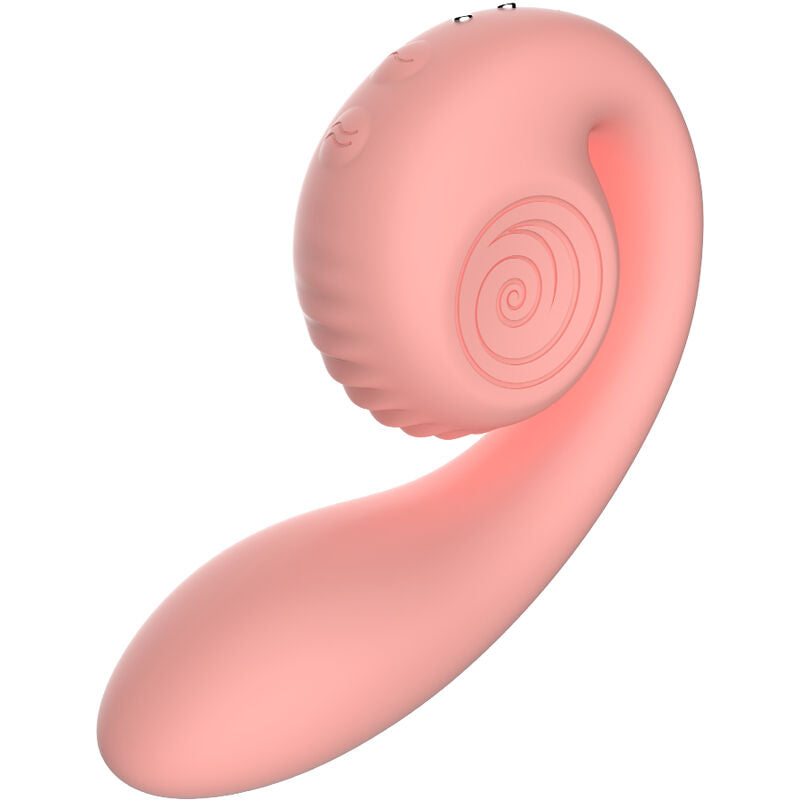 SNAIL VIBE - GIZI DUAL STIMOLATORE ROSA – Vibratori di coniglio – foto 2