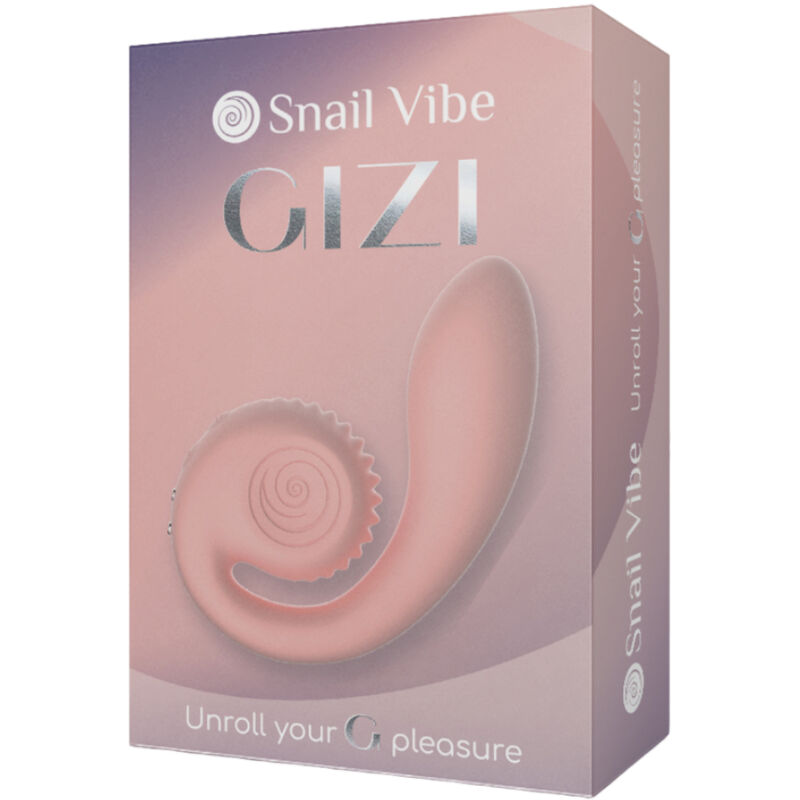SNAIL VIBE - GIZI DUAL STIMOLATORE ROSA – Vibratori di coniglio – foto 4