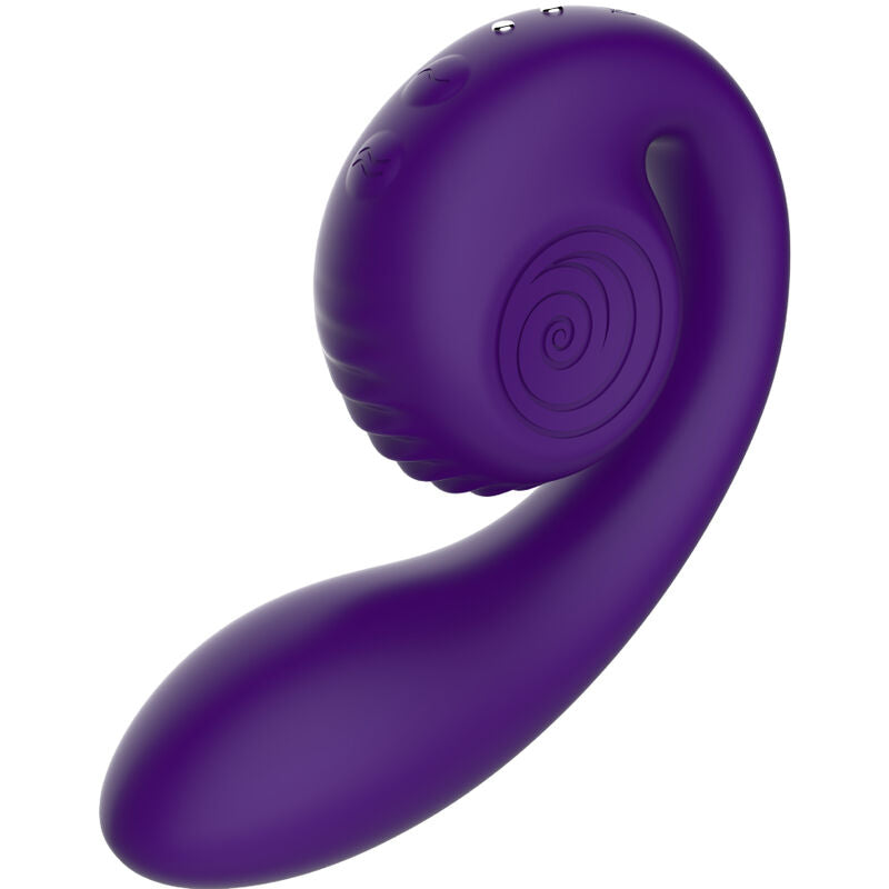 SNAIL VIBE - GIZI DUAL STIMOLATORE VIOLA – Vibratori di coniglio – foto 2