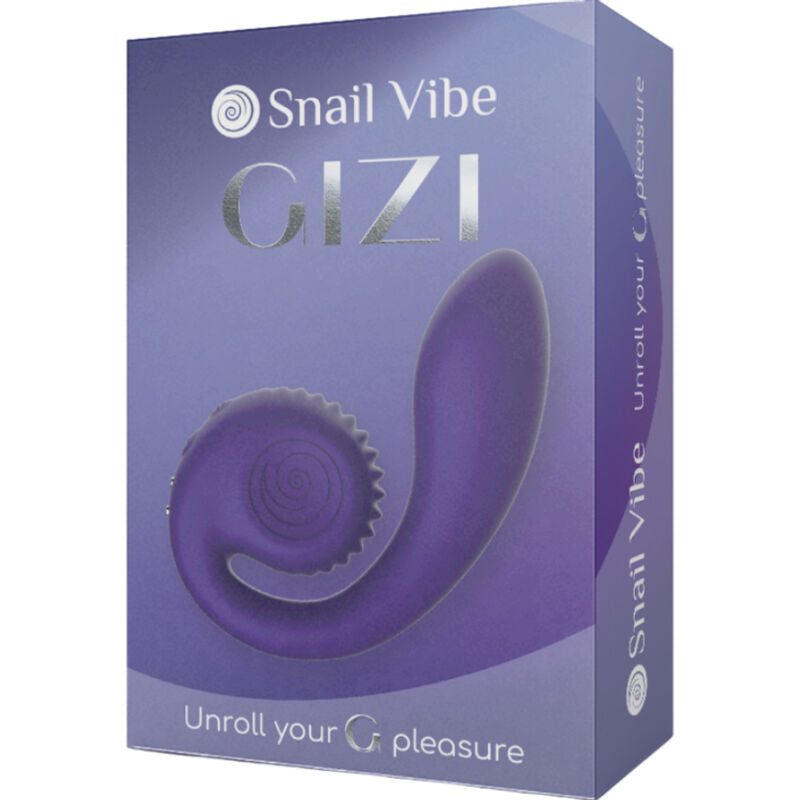 SNAIL VIBE - GIZI DUAL STIMOLATORE VIOLA – Vibratori di coniglio – foto 4