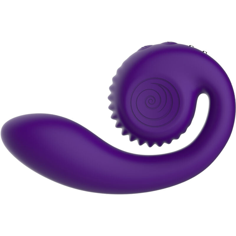 SNAIL VIBE - GIZI DUAL STIMOLATORE VIOLA – Vibratori di coniglio – foto 3
