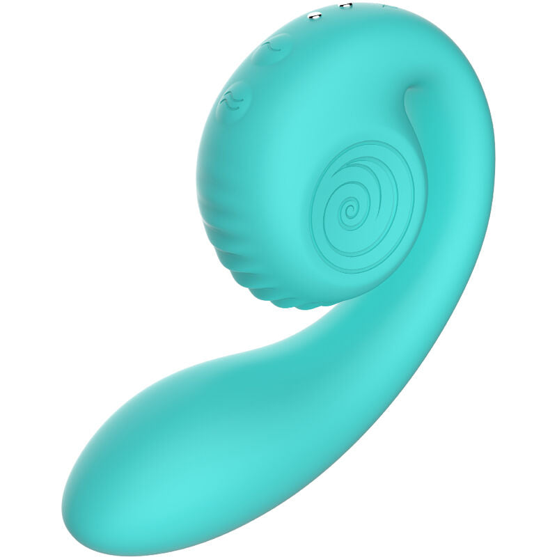 SNAIL VIBE - GIZI DUAL STIMOLATORE TURCHESE – Vibratori di coniglio – foto 2