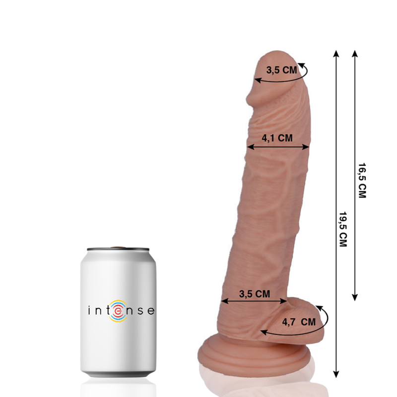MR INTENSE - 15 PENE REALISTICO 19.5 CM -O- 4.1 CM – Peni realistici