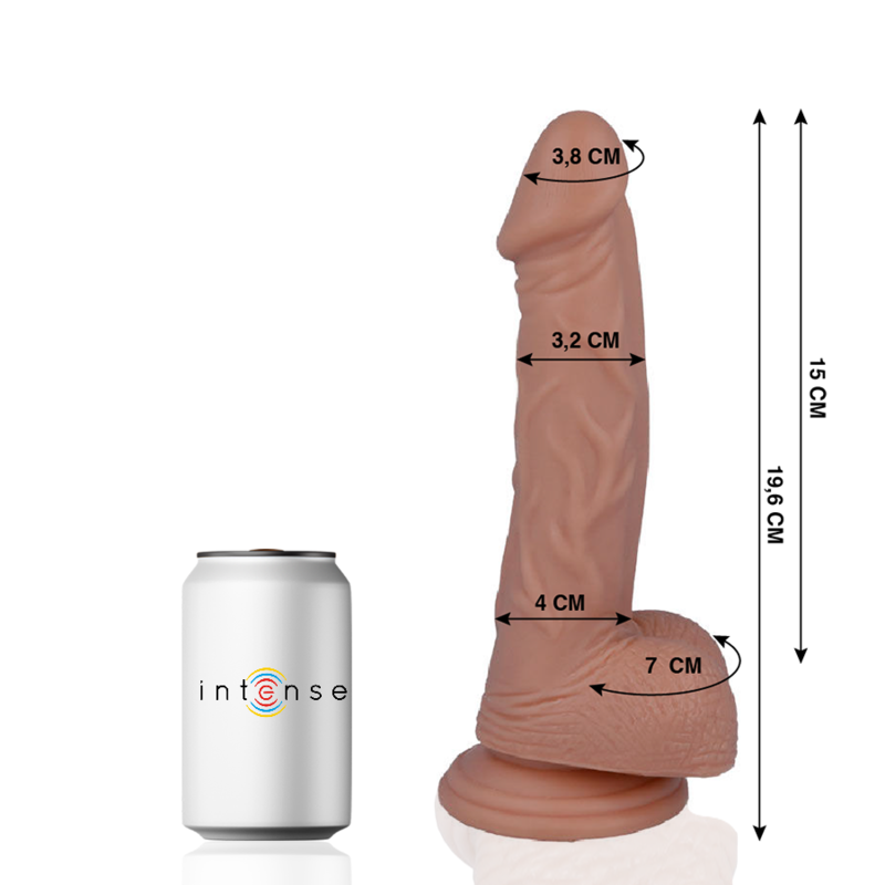 MR INTENSE - 16 PENE REALISTICO 19.6 CM -O- 3.2 CM – Peni realistici