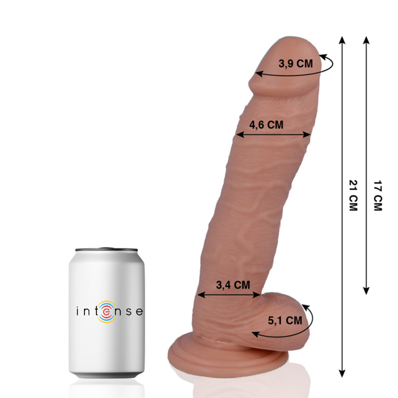 MR INTENSE - 24 PENE REALISTICO 21 CM -O- 4.6 CM – Peni realistici