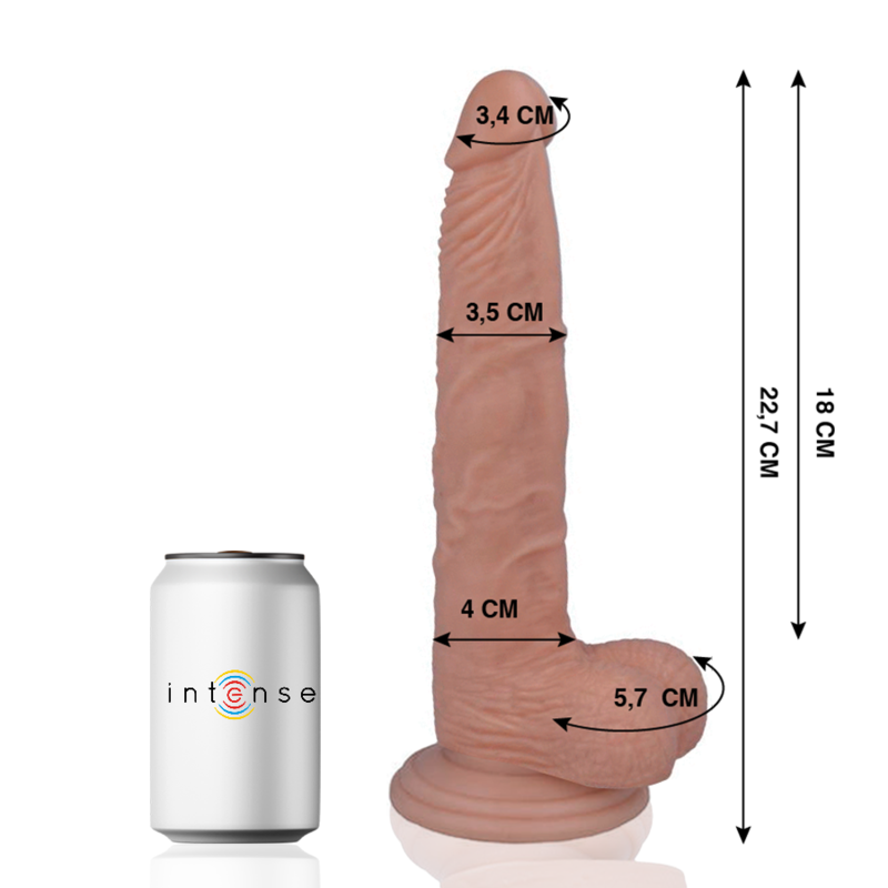 MR INTENSE - 29 PENE REALISTICO 22.7 CM -O- 3.5 CM – Peni realistici
