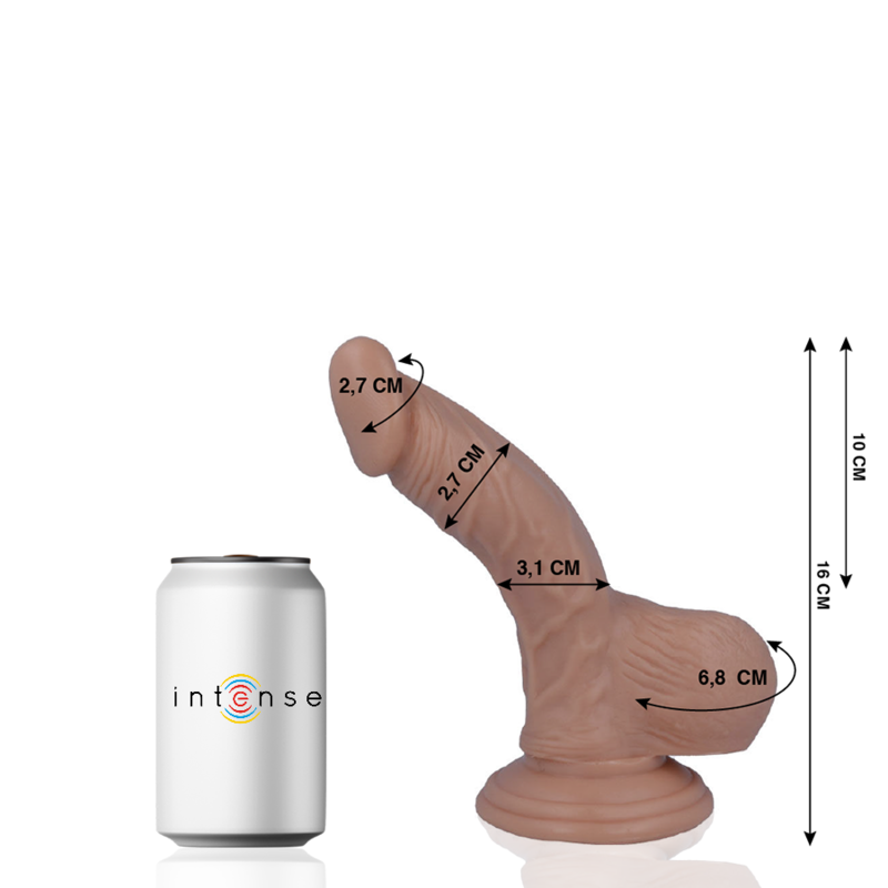 MR INTENSE - 2 PENE REALISTICO 16 CM -O- 2.7 CM – Peni realistici