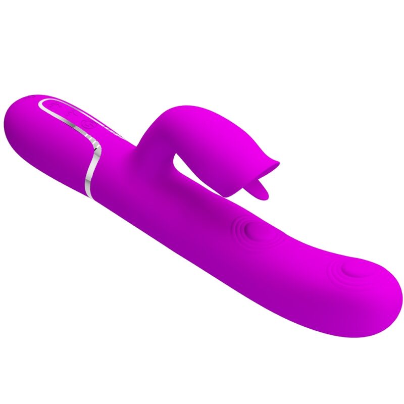 PRETTY LOVE - VIBRATORE CONIGLIO CON LICING FUCSIA – Vibratori di coniglio